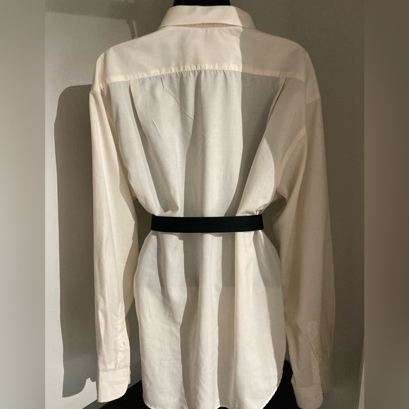 YSL Yves Saint Laurent poplin button down - Picture 3 of 9